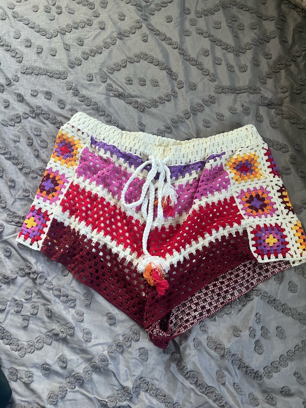 Farm Rio Crochet Shorts